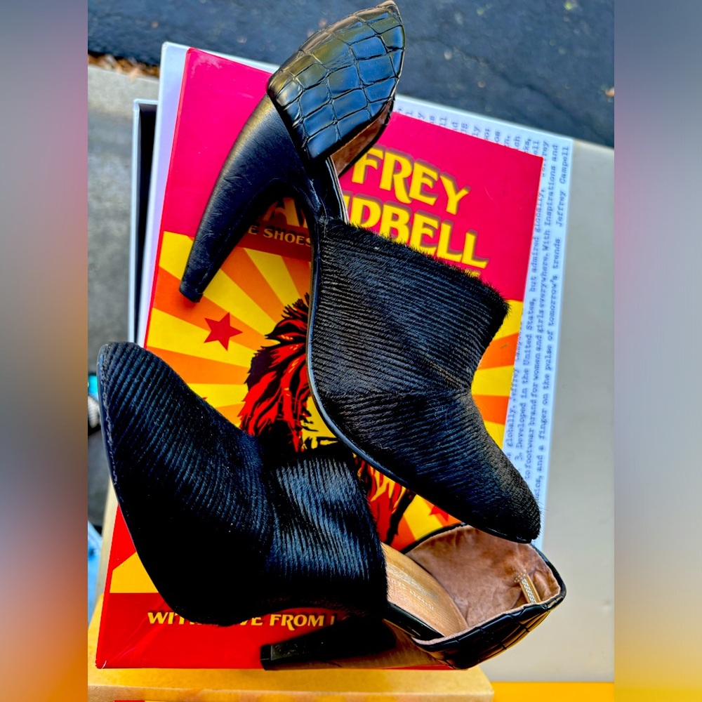 Black Jeffrey Campbell x Free People heels